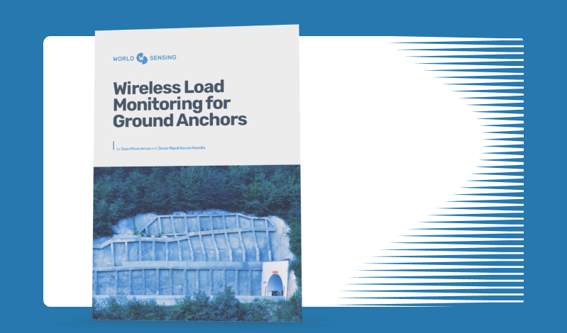 Wireless load monitoring for ground anchors