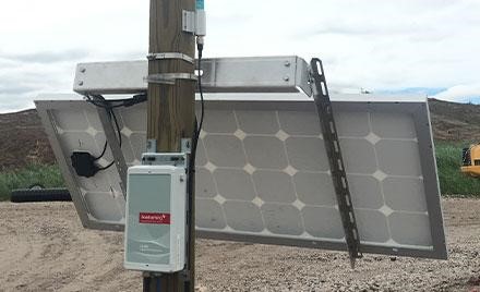 Loadsensing Wireless monitoring of a landfill