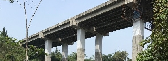 Wireless monitoring of bridges in construction, refurbishment and repair