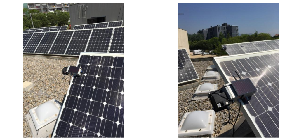 Paneles solares en edificios