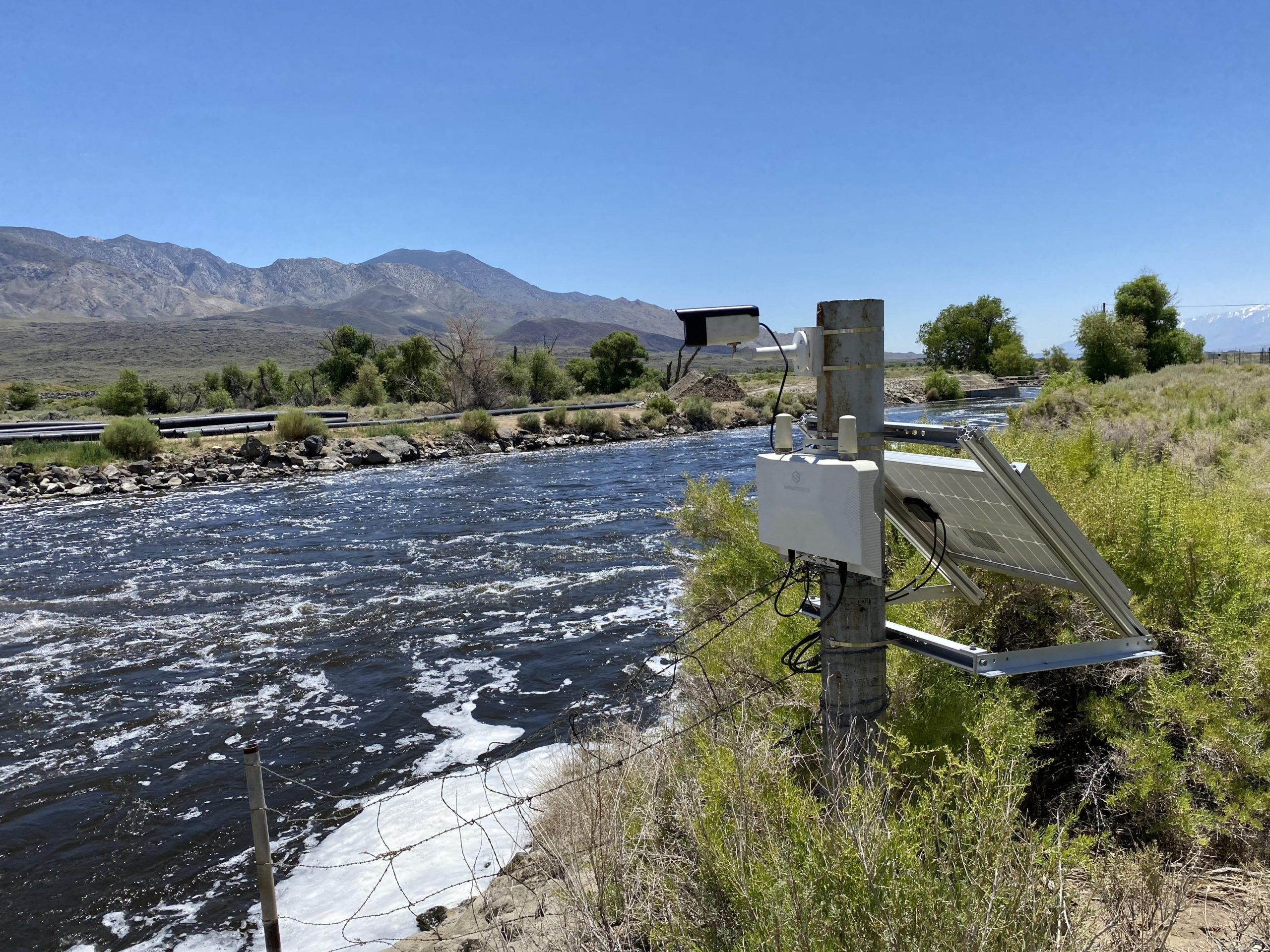 Protecting dams during record snowmelt: A real-time monitoring success